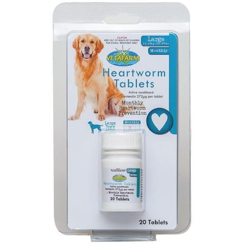 Vetafarm Heartworm Tablets for Dogs