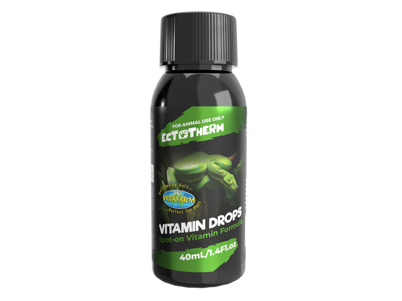 Vitamin Drops - Essential Vitamins for Reptiles - Livi PetVetafarm